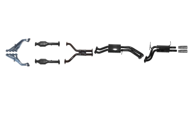 Pacemaker Full Exhaust with Tri-Y Headers for Ford Falcon BA BF XR8 GT 5.4L V8 2002–2008 - PP4018-01