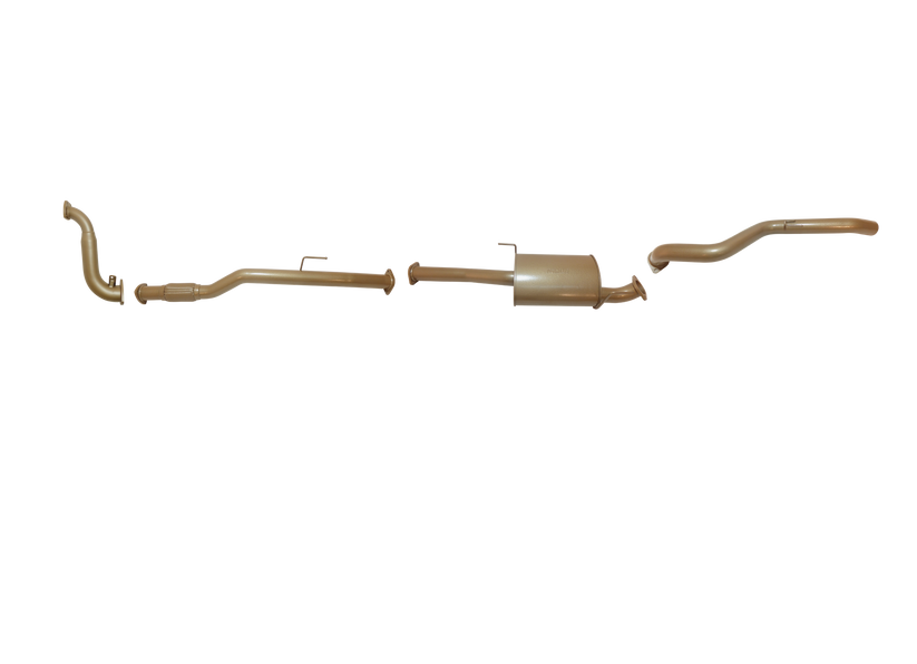 King Brown - Holden Colorado RG 2.8L TD 2012 to September 2016 (without DPF/Air Purifier) - Single 3" Kit