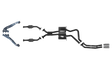 Pacemaker 2.5" Exhaust System for Holden VZ 3.6L V6 Ute 2004–2006 - PP5069-10 (Rear Pipe Only Variant)