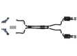 Pacemaker Performance Dual Outlet Exhaust System with Headers for Holden VE SV6 3.6L V6 Wagon 2008–2012 - PP5080-06