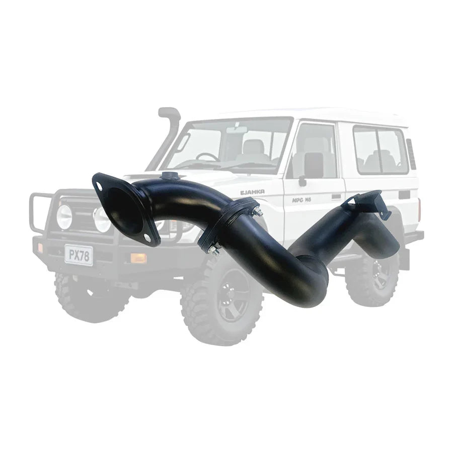 ESA | 4" DPF Back Exhaust | Toyota Landcruiser VDJ78 Troop Carrier V8 10/2016 - Onwards | TY220-POS-SS