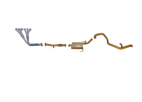 Pacemaker King Brown | Single 2.5" Exhaust with Headers Kit | Ford Maverick DA 4.2L 1987–1993 | KB4006-HXMX
