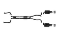 Pacemaker Twin 3" Performance Cat-Back Exhaust System for Holden Commodore VE Ute 6.0L 6.2L V8 2007–2013 - PP5381-58