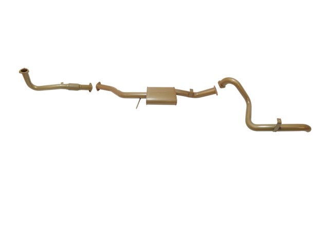 Pacemaker King Brown | 3" Exhaust Kit with Muffler | Nissan Patrol GU Ute 4.2L TD | KB9515-XXMX
