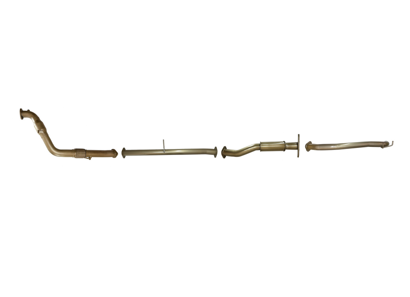 Pacemaker King Brown | 3" Exhaust Kit With Cat & Resonator | Ford Ranger PX1 / PX2 3.2L (Pre-DPF) | KB4210-XCXR