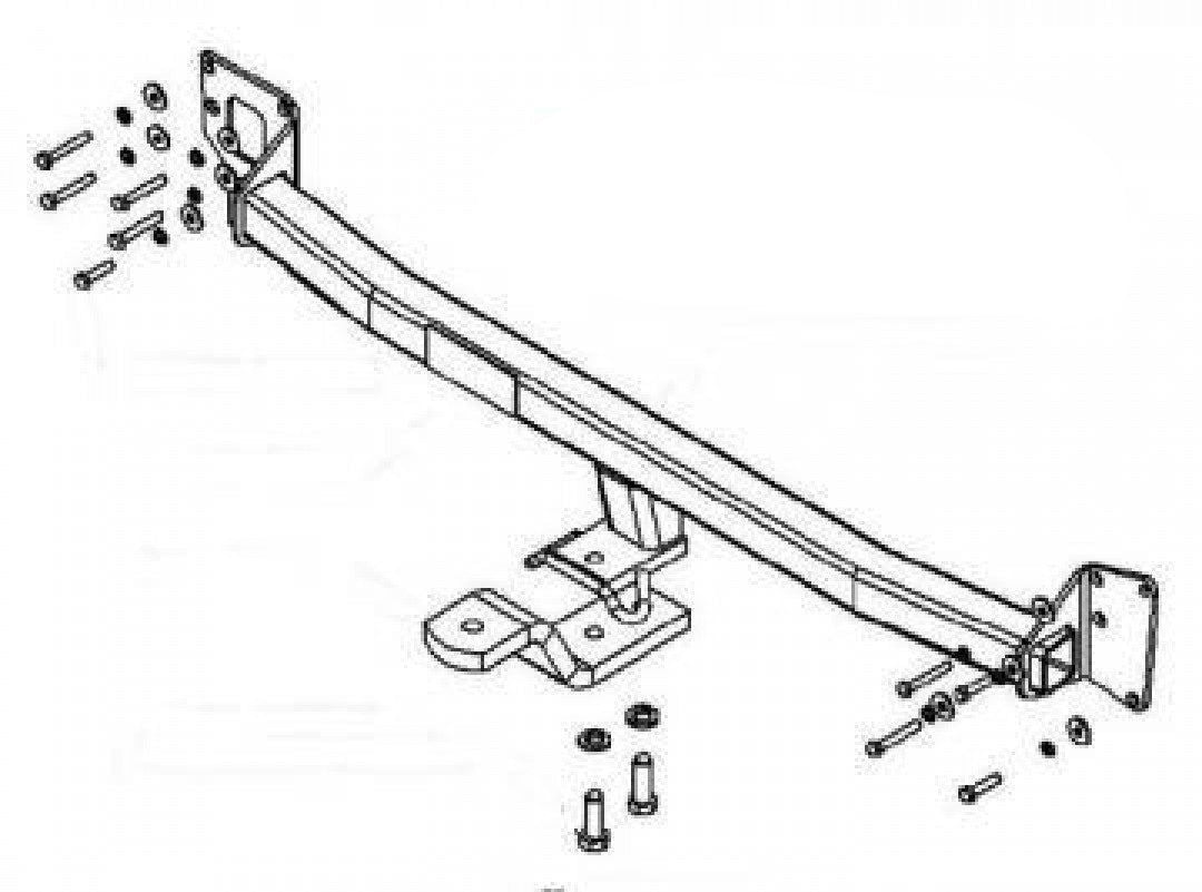 Trailboss - Towbar Suited For Honda Odyssey Van 3rd & 4th GEN 4D (2004 - 2014)