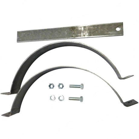 Redback - 10" Heavy Duty Mounting Bracket U-Bolt Zinc Plated