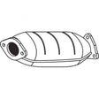 Standard Catalytic Converter - Honda Civic EP EU EV (1999 - 2000) Hatchback (2.0L) Cata…