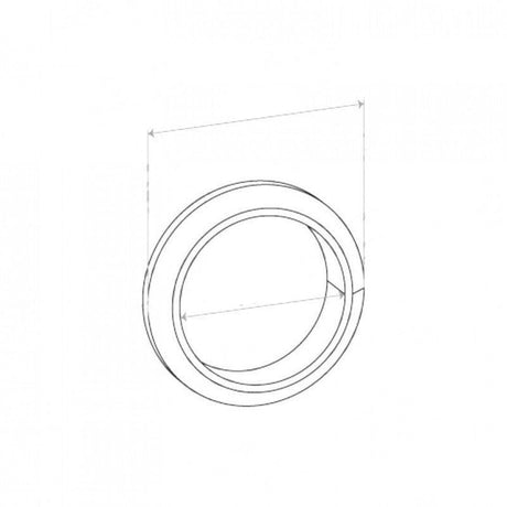 Double Taper Ring Gasket - Inside Diameter 38mm, Outside Diameter 48mm
