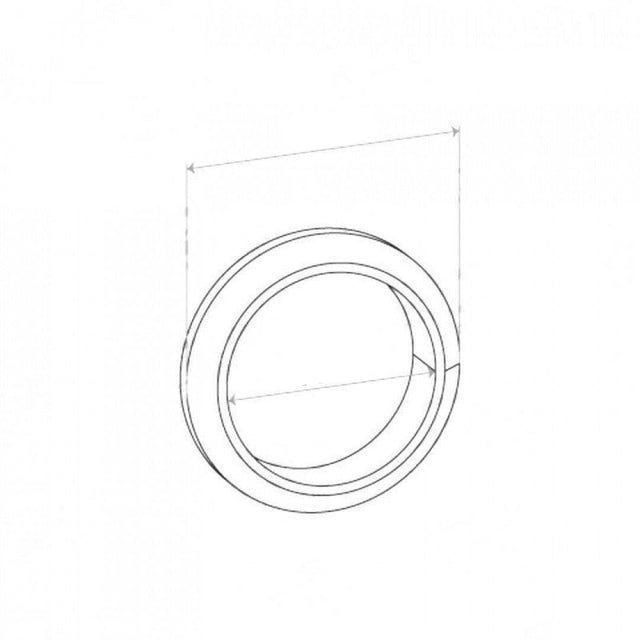 Double Taper Ring Gasket - Inside Diameter 38mm, Outside Diameter 48mm