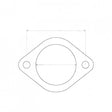 2 Bolt Flange Gasket - ID 65mm - Exhaust Gasket