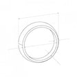Flange Gaskets - Holden Astra pipe to Catalytic converter, ID 50mm, OD 65mm