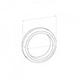 Double Taper Ring Gasket - Inside Diameter 45mm, Outside Diameter 57mm