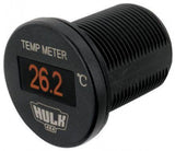 Hulk 4X4 - OLED TEMPERATURE METER 12/24v -40/120c AMBER OLED INC SENSOR