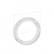 Spiral Wound Ring Gasket - Inside Diameter 66mm, Outside Diameter 80mm