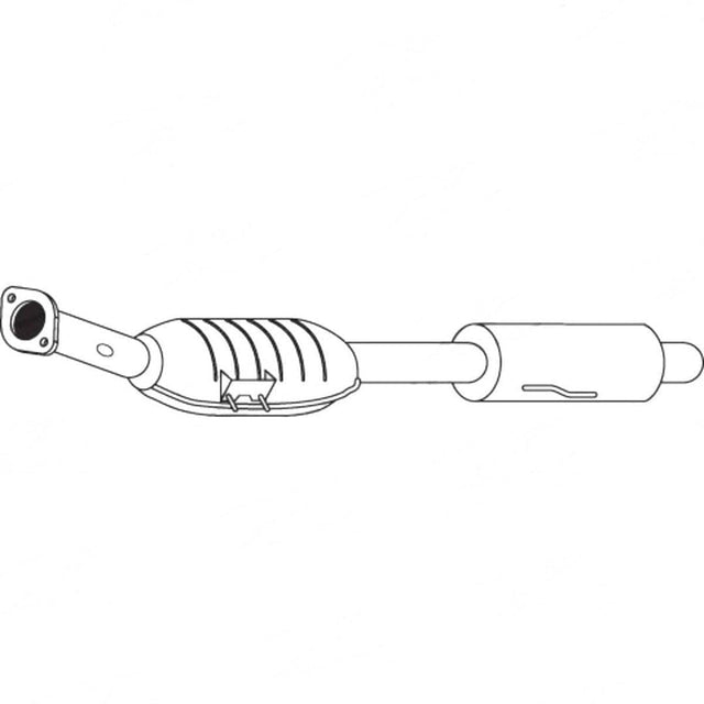 Standard Catalytic Converter - Mazda 6 GY GG (2002 - 2008) Sedan, Wagon & Hatchback (2.…