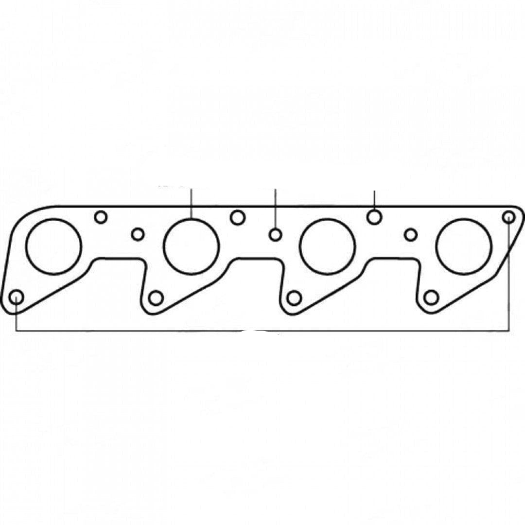 Mitsubishi Sigma, Astron 4G51 1855cc, 4G52 1995cc, 4G53 2384cc & 4G54 2555cc, 4 Cylinders  - Exhaust Manifold Gasket