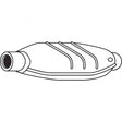 Standard Catalytic Converter - Jeep Grand Cherokee Z (1994 - 1999) Wagon (4.0L) Catalyt…