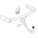 BRINK | Diagonal Detachable European Towbar | Audi A6 Sedan Wagon C6 2004–2011 | BR-439900