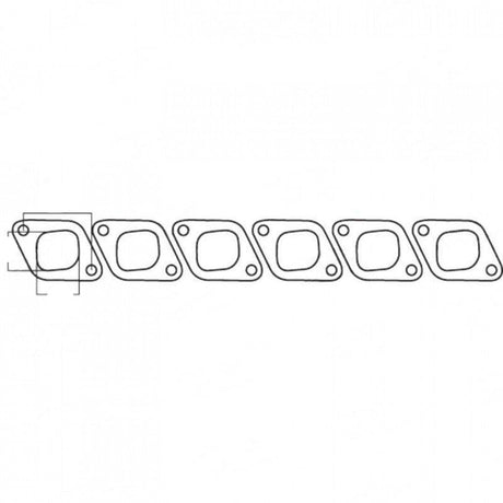 Nissan Patrol GQ Y60 TB42 & TD42, Diesel, 4.2L 6 Pieces  - Exhaust Manifold Gasket
