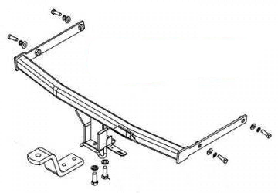 Trailboss - Towbar Suited For Ford Fiesta Hatch 5D (2009 Onwards)