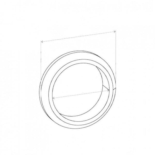 Flange Gasket - Suited For Ford Falcon & Fairlane 4V, Inside Diameter 54mm, Outside Diameter 70mm