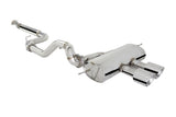 XForce | 3" Varex Cat Back Exhaust System Dual 4" Tips | Ford Focus ST LW 2.0L 2012–2016 | ES-FST16-VMK-CBS