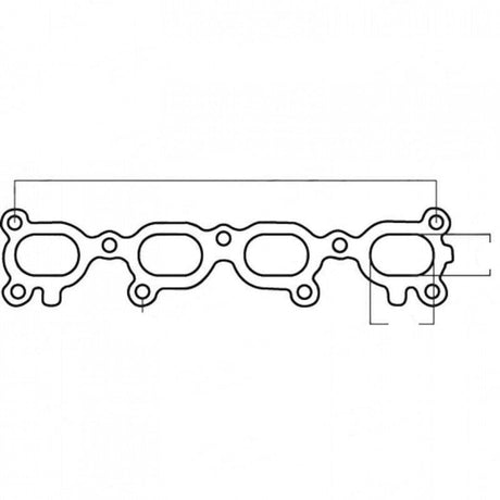 Kia Sportage MC 2L 4WD, Year 1997-1999 - Exhaust Manifold Gasket