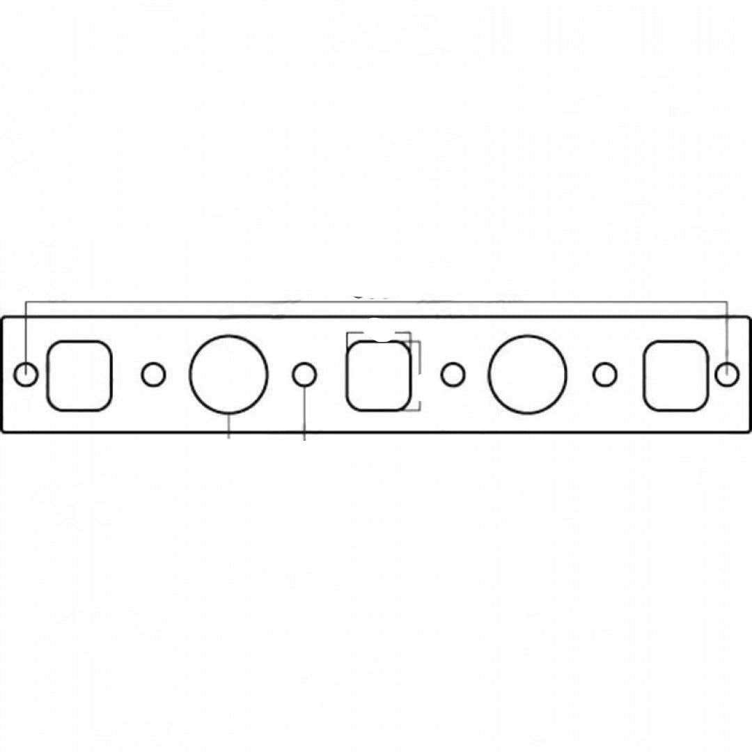British Leyland Morris Mini 800, 850, 1000, 1100 & 1300 - Exhaust Manifold Gasket