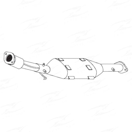 Standard Catalytic Converter - Nissan X-Trial T31 (2007 - 2014) Wagon (2.5L) Catalytic …