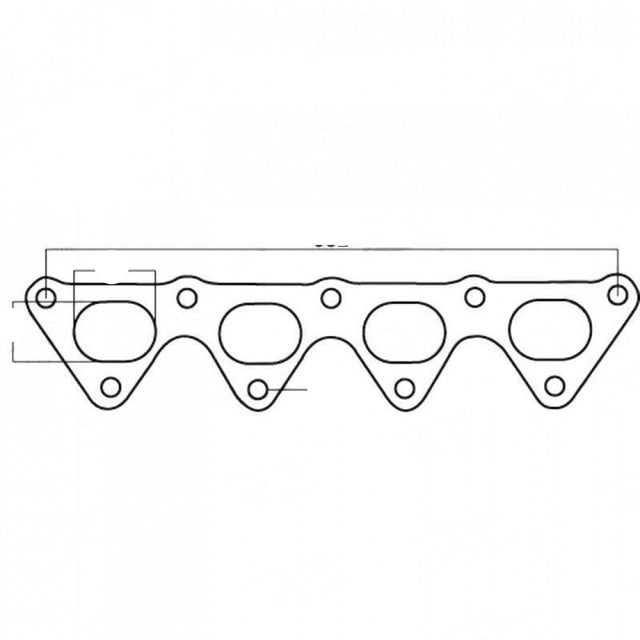 Mitsubishi Lancer CE, Hyundai FX Coupe & Proton Inspira, Mitsubishi 4G93, G4GF & G4GFT, 1.8L & 2.0L, Cemjo  - Exhaust Manifold Gasket