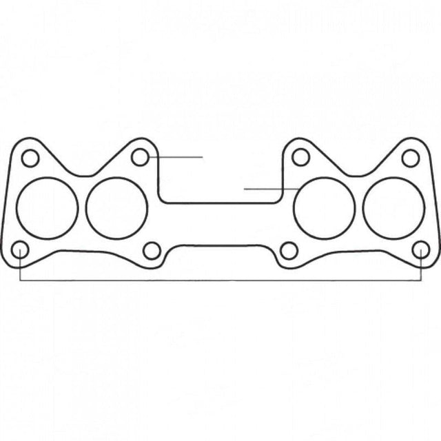 Nissan Pulsar N14, N15 & N16, Nissan GA16DE, QG16DE & QG18DE, 1.6L & 1.8L - Exhaust Manifold Gasket