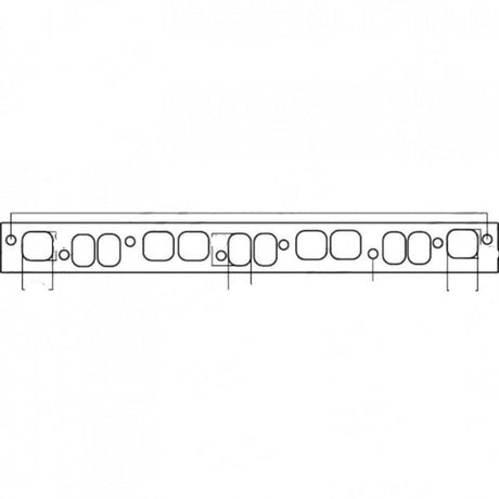 G.M Red Motor 186ci Special 12 port - Exhaust Manifold Gasket