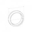 Double Taper Ring Gasket - Inside Diameter 51mm, Outside Diameter 64mm