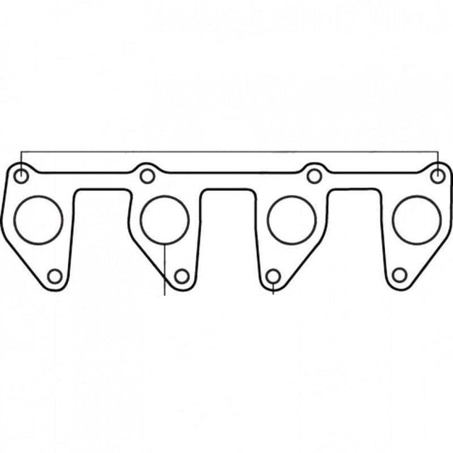 Holden Astra & Camira, Nissan Pulsar, G.M Family II 1800, C20NE & C20LE 2000, 16LF & 18LF 1600 - Exhaust Manifold Gasket
