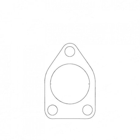 Flange Gasket - Suited For Mitsubishi Magna Tail Pipe, Inside Diameter 50mm, (3 Bolts)