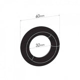 Exhaust Rubber - Universal Ring Rubber Inside Diameter (32mm), Outside Diameter (60mm), Medium
