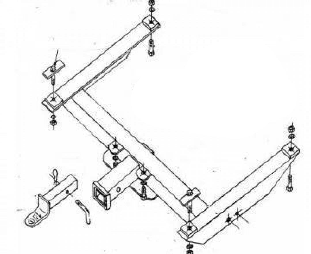 Trailboss - Towbar Suited For Toyota Landcruiser FJ62/HJ60 (1985 - 199 ...