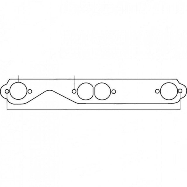 Chevrolet 307ci, 327ci, 350ci & 400ci, Round port - Exhaust Manifold Gasket