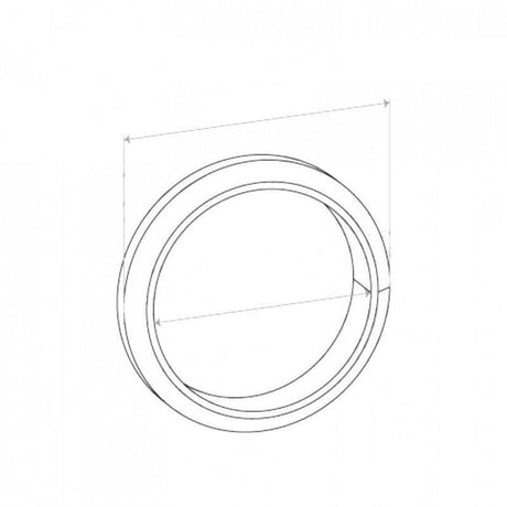 Double Taper Ring Gasket - Inside Diameter 64mm, Outside Diameter 75.5mm