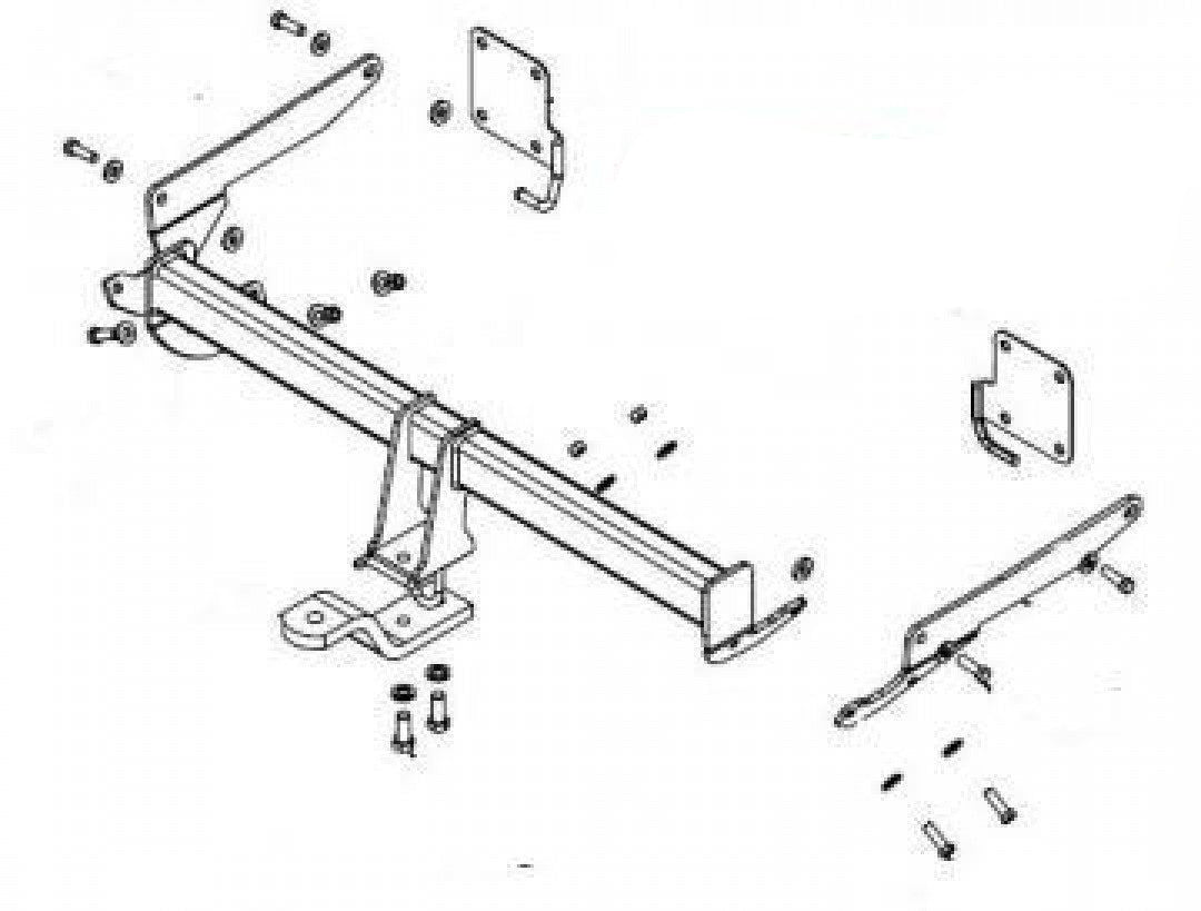 Trailboss - Towbar Suited For Mazda 3 Hatch BM (2013 - 2019)