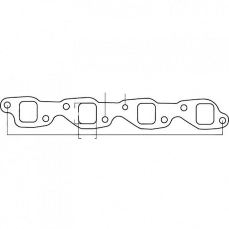 Holden VN-VP Commodore EFI 5.0L & 5.7L Square Port - Exhaust Manifold Gasket