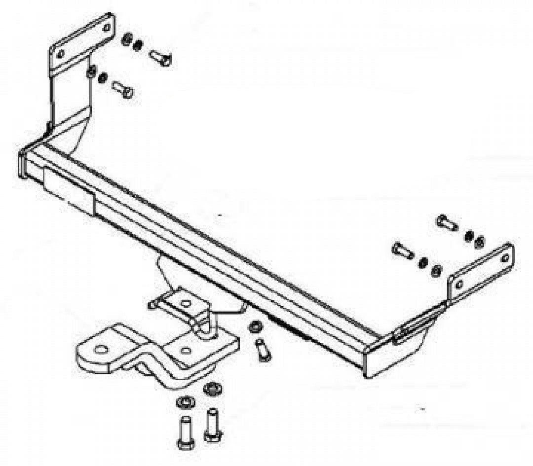 Trailboss - Towbar Suited For Hyundai Sonata Sedan NF 4D (2005 - 2010)