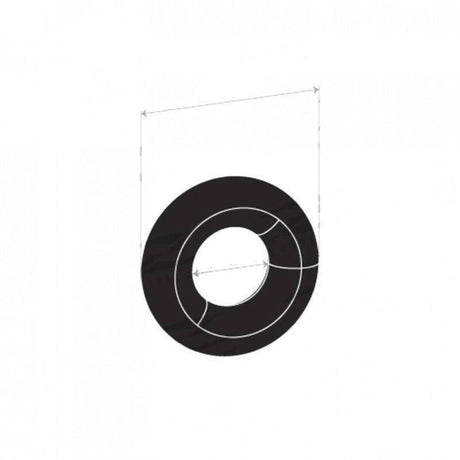 Exhaust Rubber - Universal Ring Rubber Inside Diameter (19mm), Outside Diameter (44mm)
