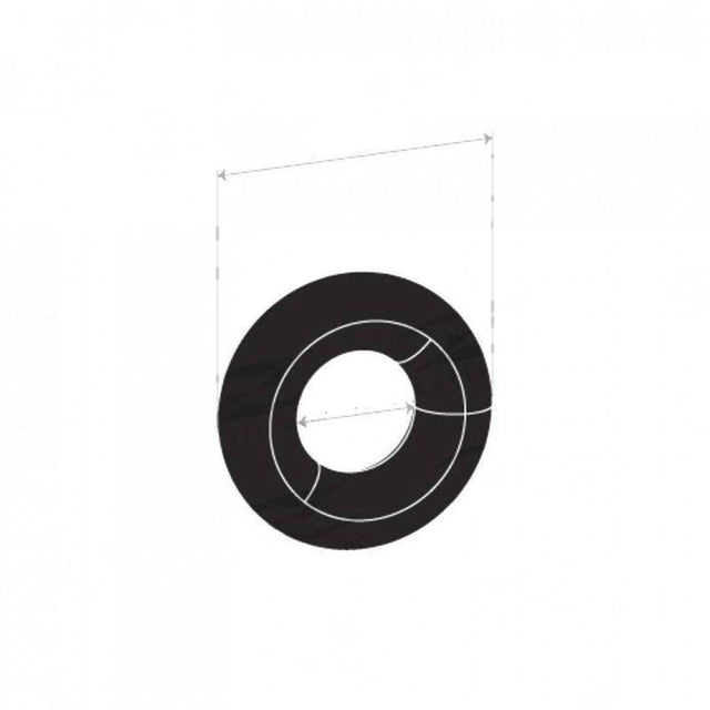 Exhaust Rubber - Universal Ring Rubber Inside Diameter (19mm), Outside Diameter (44mm)