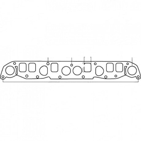 Jeep Cherokee, Wrangler & Renegade, 4.0L, Graphite - Exhaust Manifold Gasket