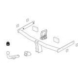 BRINK | Detachable European Towbar & Wiring Kit | VW Polo 9N AW Hatchback 2001–ON | BR-392300-K