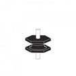 Cotton Reel Mounts - Inside Diameter 42mm, HEX, M8