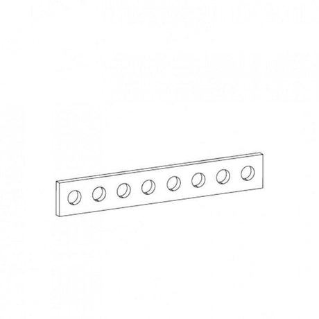 Exhaust Brackets - Universal, Perforated strip