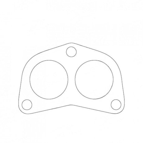 Flange Gasket - Suited For Holden Gemini, Twin Drop, (3 Bolts)